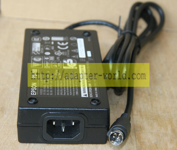 *Brand NEW*EPSON M159A M159B 24V 2A (48W) AC DC Adapter POWER SUPPLY - Click Image to Close